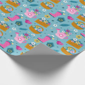 Spring Garden Flowers Cadeaupapier (Hoek)