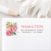 Spring Garden Gepersonaliseerde retouradreslabels Etiket (Insitu)