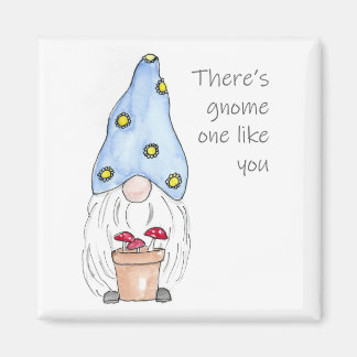 Spring Garden Gnome Magneet