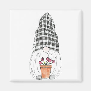 Spring Garden Gnome Magneet