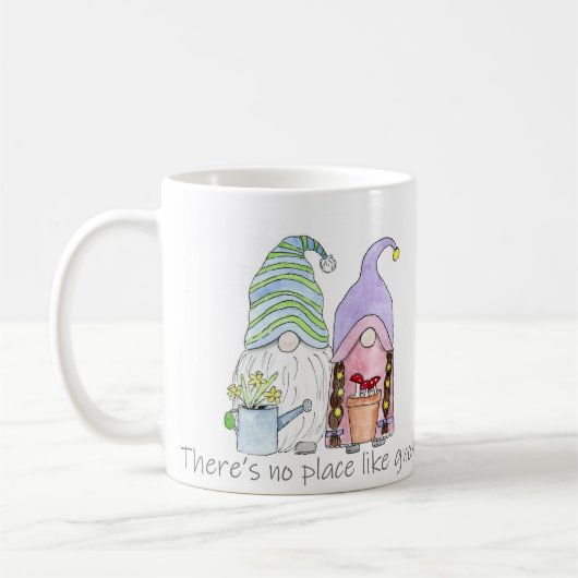 Spring Garden Gnomes Koffiemok (Links)