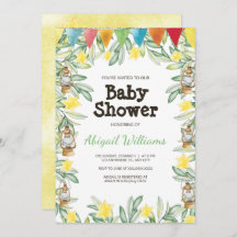 Spring Garden Greenery Baby shower