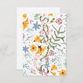 Spring Garden Kaart (Voorkant / Achterkant)