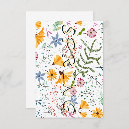 Spring Garden Kaart (Voorkant / Achterkant)