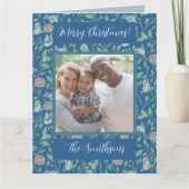 Spring Garden Moeder Dag Robin Nest Foto Kaart (Voorkant)