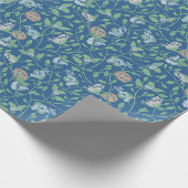 Spring Garden Moeder Day Robin Nest Queen Ann Lace Cadeaupapier (Hoek)