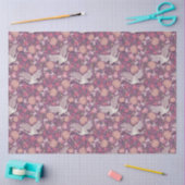 Spring Garden Moederdag Asian Crane Chinese Tissuepapier (Craft)