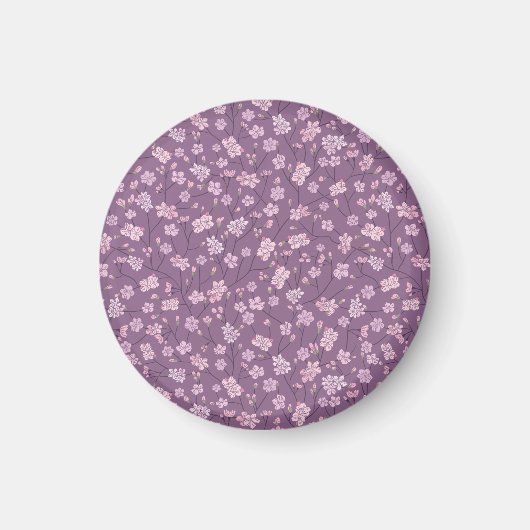 Spring Garden Moederdag Asian Flowers Japans Magneet (Voorkant)