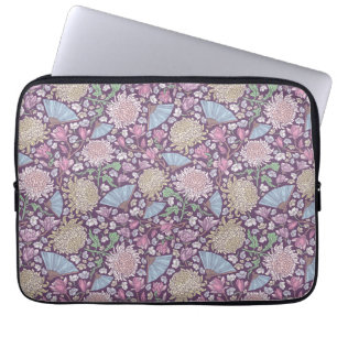Spring Garden Moederdag Chrysanthemum Mum Japan Laptop Sleeve