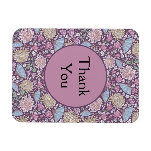 Spring Garden Moederdag Chrysanthemum Mum Japan Magneet (Horizontaal)