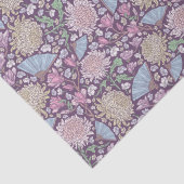 Spring Garden Moederdag Chrysanthemum Mum Japan Tissuepapier (Detail)