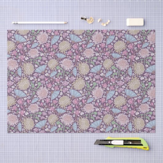 Spring Garden Moederdag Chrysanthemum Mum Japan Tissuepapier (Craft)