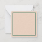 Spring Garden Moederdag Daffodils Crocuses Notitiekaartje (Achterkant)