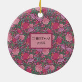 Spring Garden Moederdag Japanse Lantaarns Foto Keramisch Ornament (Achterkant)