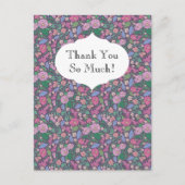 Spring Garden Moederdag papavers Japanse ventilato Briefkaart (Voorkant)