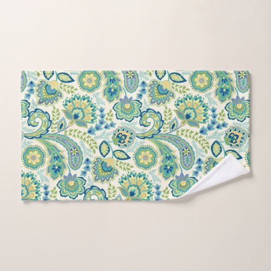 Spring Garden Paisley Bad Handdoek (Handdoek)