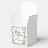 Spring Garden Party Pastel Floral Baby shower Bedankdoosjes (Geopend)