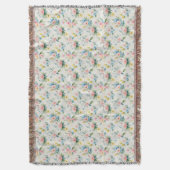spring garden pastel florals deken (Voorkant Verticaal)
