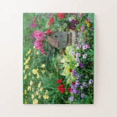 Spring Garden Puzzle Gift for Grandma Easy Legpuzzel (Verticaal)