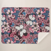 Spring garden sherpa deken (Voorkant (horizontaal))
