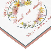 Spring Garden sign Medium Table Runner Korte Tafelloper (Hoek)