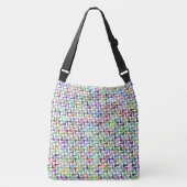 "SPRING GARDEN SPROUTS" Kleurrijke Canvas tas (Voorkant)