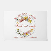Spring Garden-teken Deurmat (Voorkant)