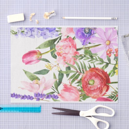 Spring Garden Tissuepapier (Craft)