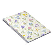 Spring Garden variety flowers in rainbow medallion Notitieboek (Rechterzijde)