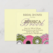 Spring Garden Vrijgezellenfeest Kaart (Voorkant / Achterkant)