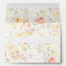 Spring Garden Waterverf Flowers Elegant Romantisch