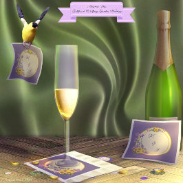 Spring Garden Wedding Cream Servet