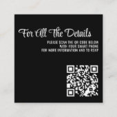 Spring Garden Wedding Informatiekaartje (Voorkant)