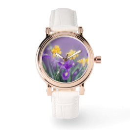 Spring Garden Whisper Floral Horloge