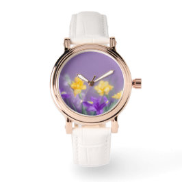 Spring Garden Whisper Floral Horloge