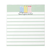 Spring Gardening Boots gevoerd Notitieblok (Voorkant)