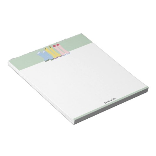 Spring Gardening Boots  Notitieblok (Schuin)