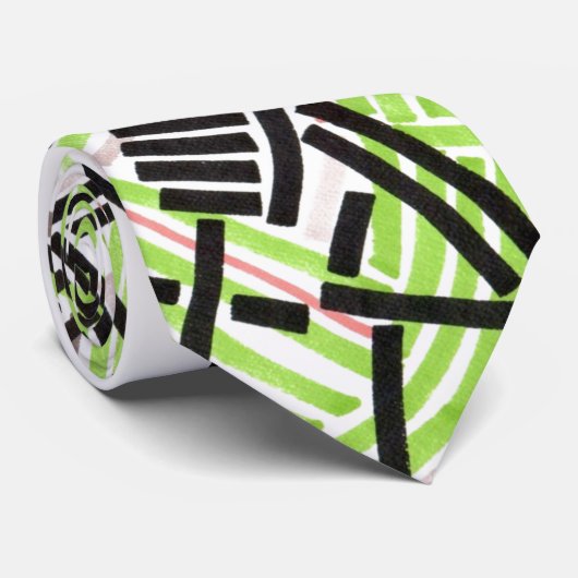 Spring Gardening Necktie Stropdas (Opgerold)