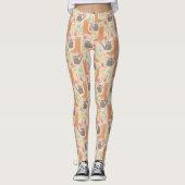 Spring Gardening Patroon Leggings (Voorkant)