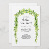 Spring Gate Garden Bridal Shower Celebration Kaart (Voorkant / Achterkant)