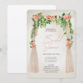 Spring Gate Garden Bridal Shower Celebration Kaart (Voorkant / Achterkant)