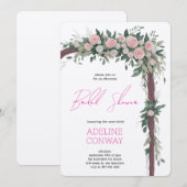 Spring Gate Garden Bridal Shower Celebration Kaart (Voorkant / Achterkant)