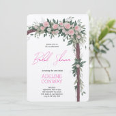 Spring Gate Garden Bridal Shower Celebration Kaart (Staand voorkant)