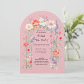 Spring Gate Garden Vrijgezellenfeest Kaart (Staand voorkant)