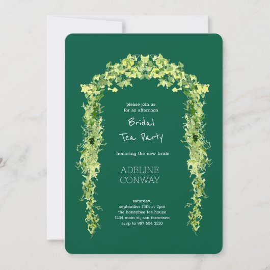 Spring Gate Garden Vrijgezellenfeest Kaart (Voorkant)