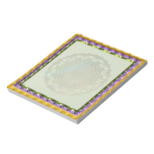 Spring Gem Mandala Notitieblok (Linkerzijde)