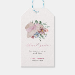 Spring Girl Tuin Pet Baby shower Dank u Cadeaulabel