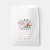 Spring Girl Tuin Pet Baby shower Welkomstbord Bedankzakje (Voorkant)