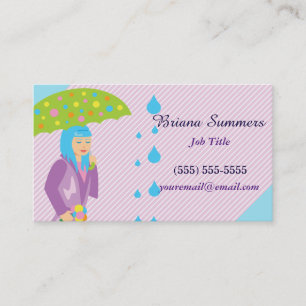 Spring Girl Visitekaartje