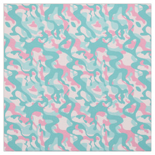 Spring Girly Camouflage Pattern Stof